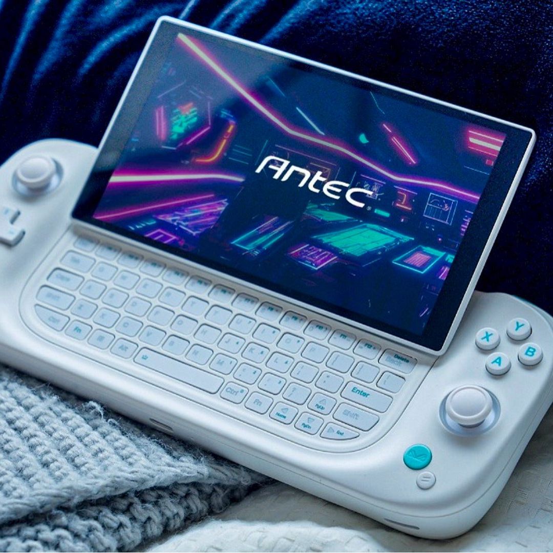 Antec's take on the Ayaneo Slide just arrived, and I'm pretty