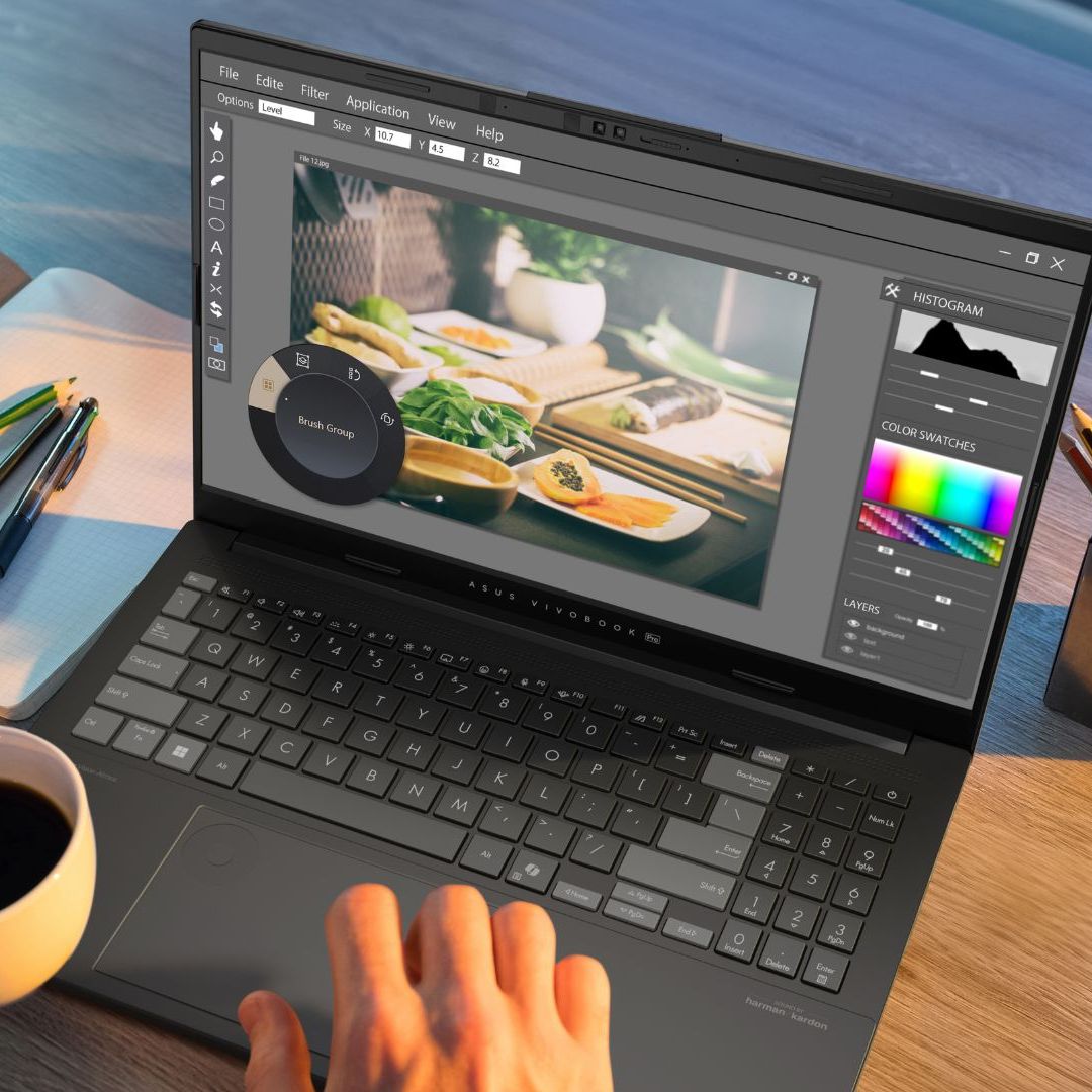 The Asus Vivobook refresh at CES 2025 showcases the latest from