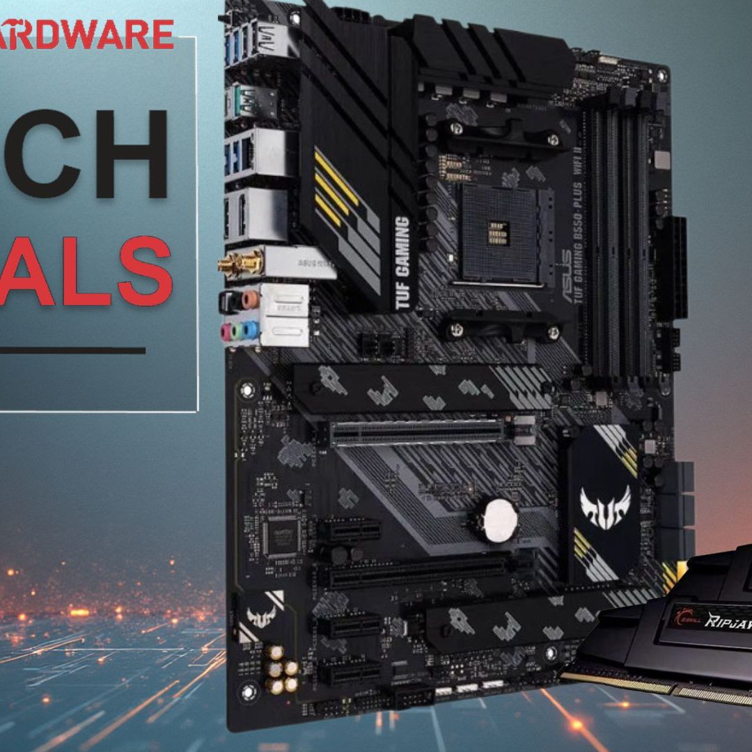 This DDR4 RAM and B550 motherboard bundle saves you $110 — 32GB of