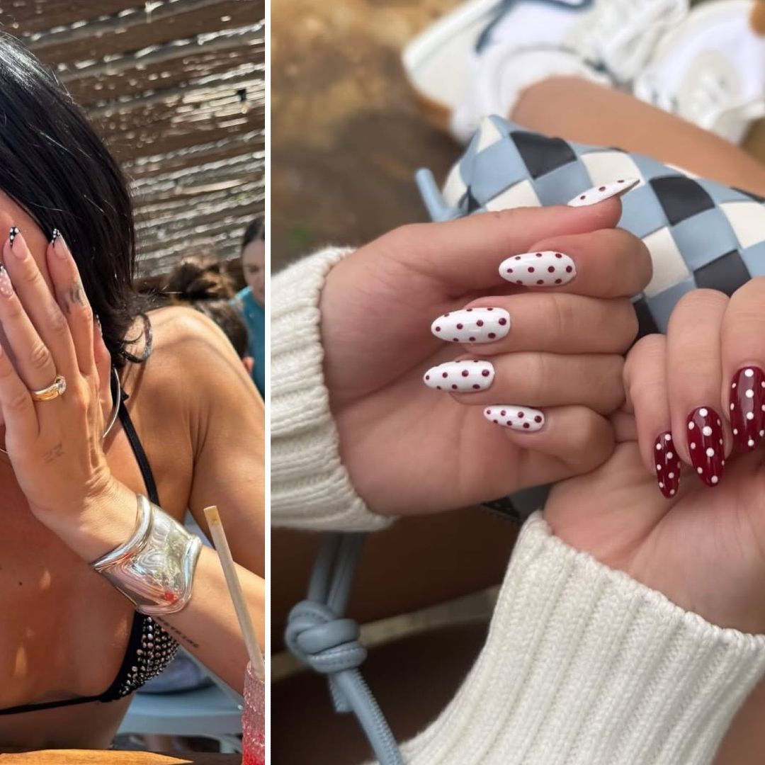 Polka Dots Nails Are Fall 2025's Most Fashionable Nail Trend | Marie Claire, image size:1080x1080