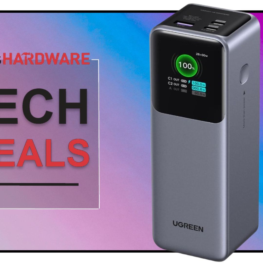 The massive Ugreen Nexode 25,000mAh power bank is at an all-time
