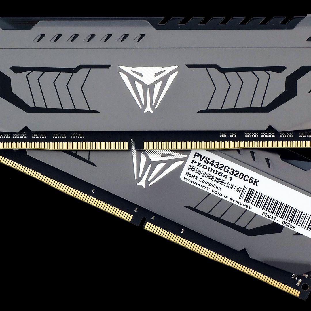 Patriot Viper Steel 2x 16GB DDR4-3200 C16: Disruptive Value