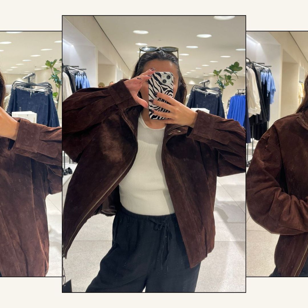 ジャケット・アウター zara VINTAGE-EFFECT SUEDE JACKET Trust Me: Zara's Suede Look Jacket Will Sell Out Next | Who What Wear