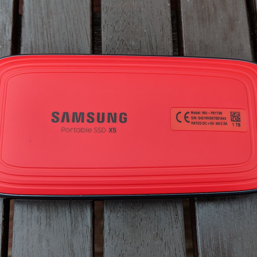 SAMSUNG (サムスン) PortableSSD X5 2TB Samsung 2TB X5 Portable SSD MU-PB2T0B/AM B&H Photo Video