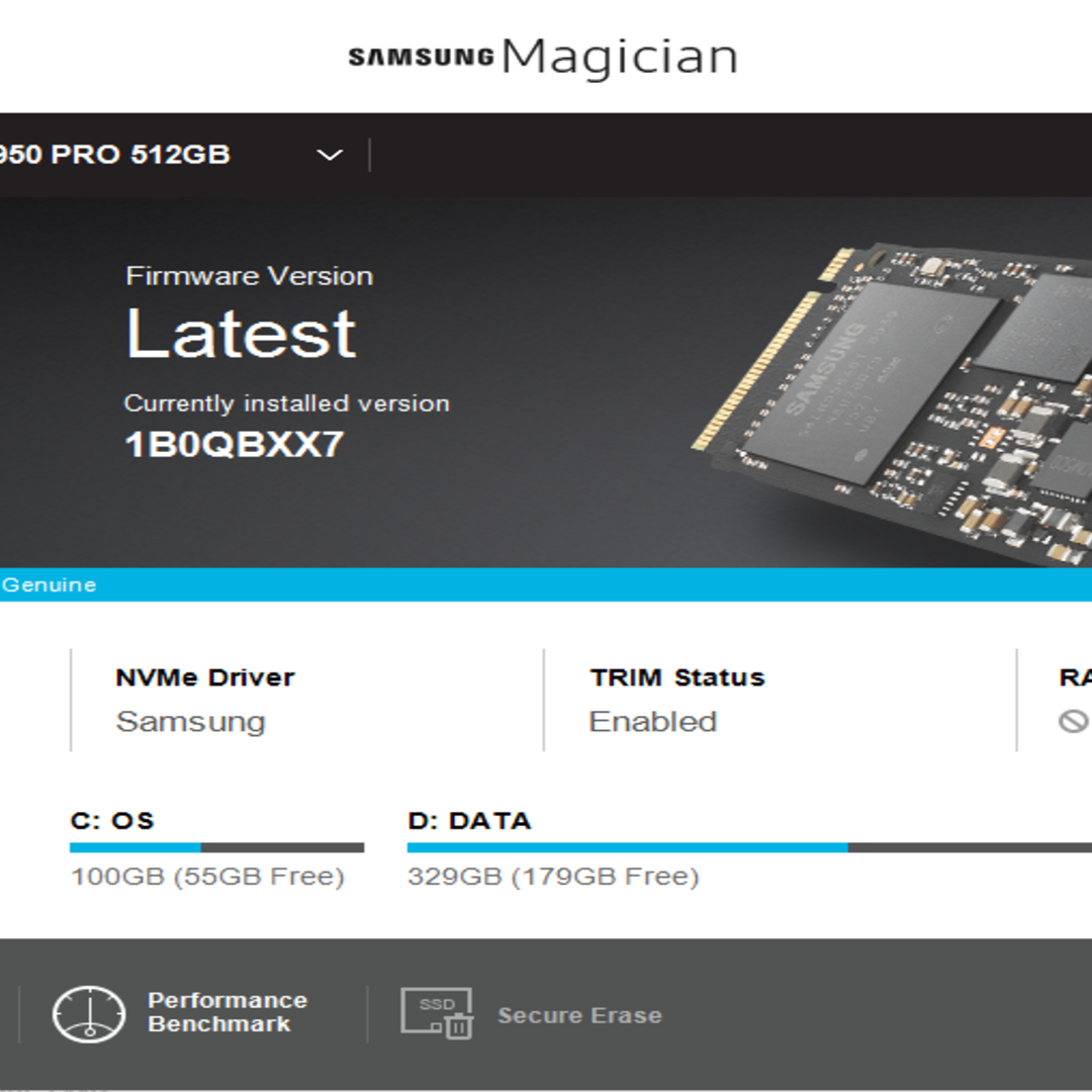 HOT Firmware Update Samsung 980 Pro Software Firmware