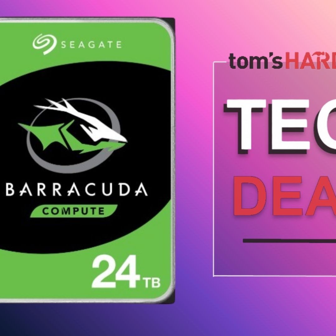 $29 per Terabyte makes this 24TB Seagate BarraCuda one of the best