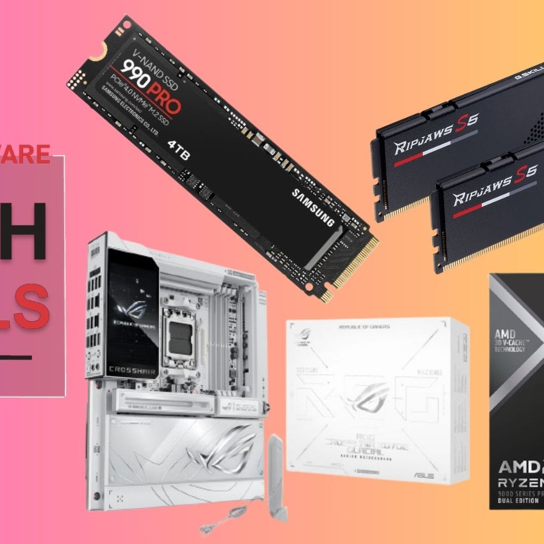Save a colossal $1,184 on a 9950X3D2, 64GB DDR5, and a 4TB Samsung