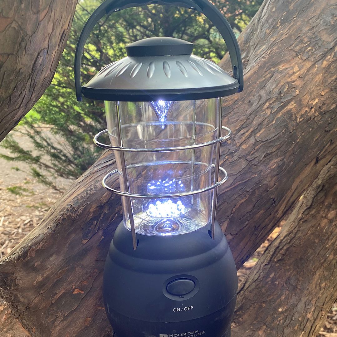 Mountain Warehouse Wind Up camping lantern review: simple