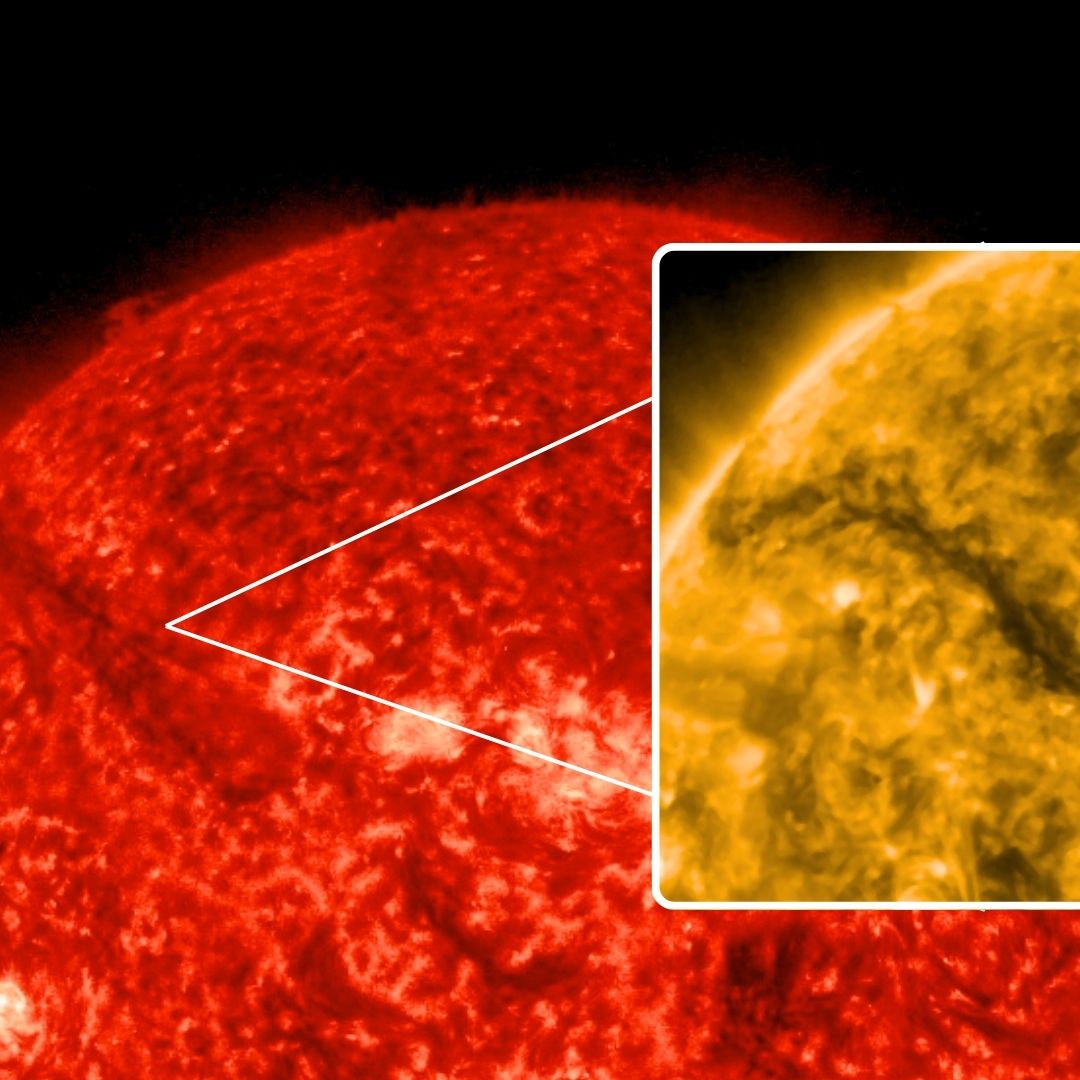 Colossal eruption carves 250,000-mile-long 'canyon of fire' into