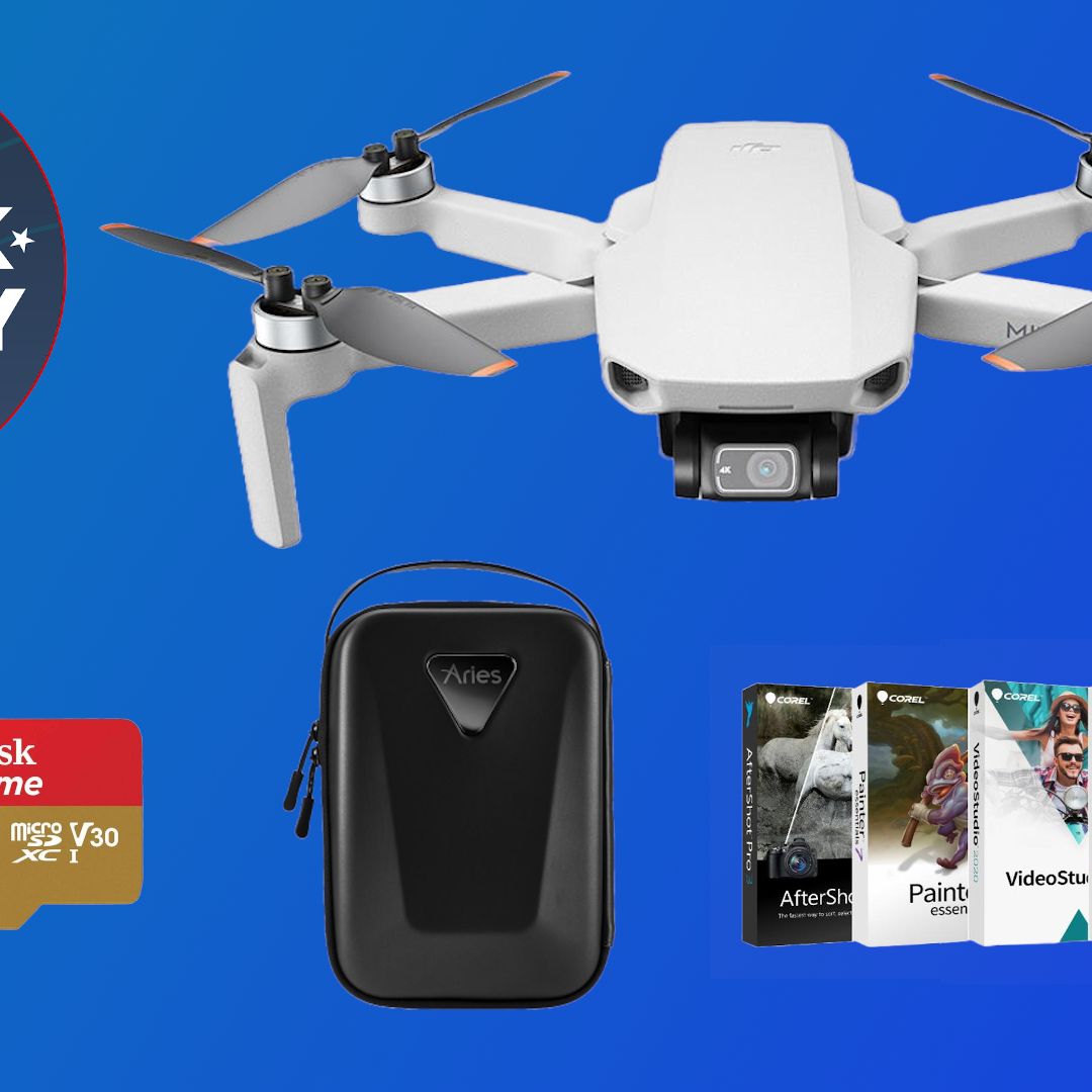 Save nearly $200 on this beginner-friendly DJI Mini 2 drone bundle