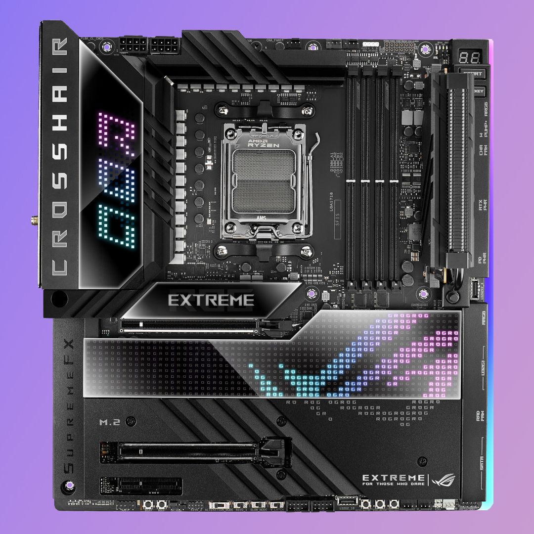 マザーボード ROG CROSSHAIR X670E EXTREME X670Eマザーボード「ROG CROSSHAIR」シリーズ3製品、「TUF Gaming