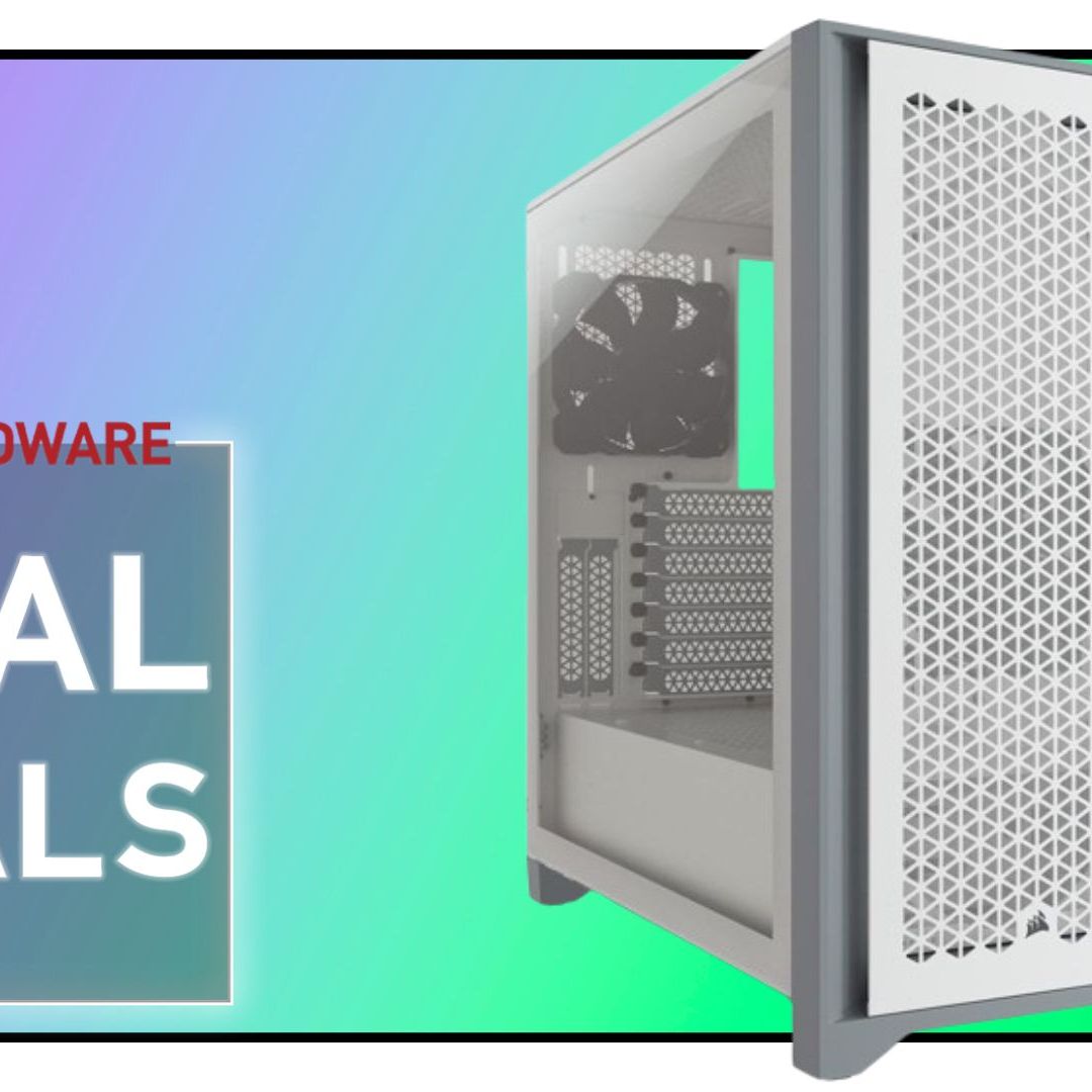 CORSAIR 4000D AIRFLOW PC ケース CORSAIR 4000D AIRFLOW Tempered Glass Mid-Tower ATX PC Case w
