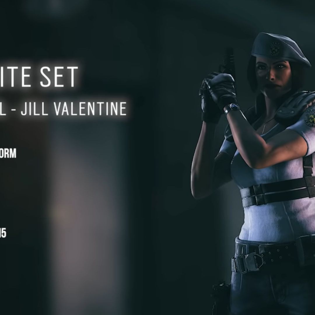 Rainbow Six Siege adds Jill Valentine skin for the Resident Evil