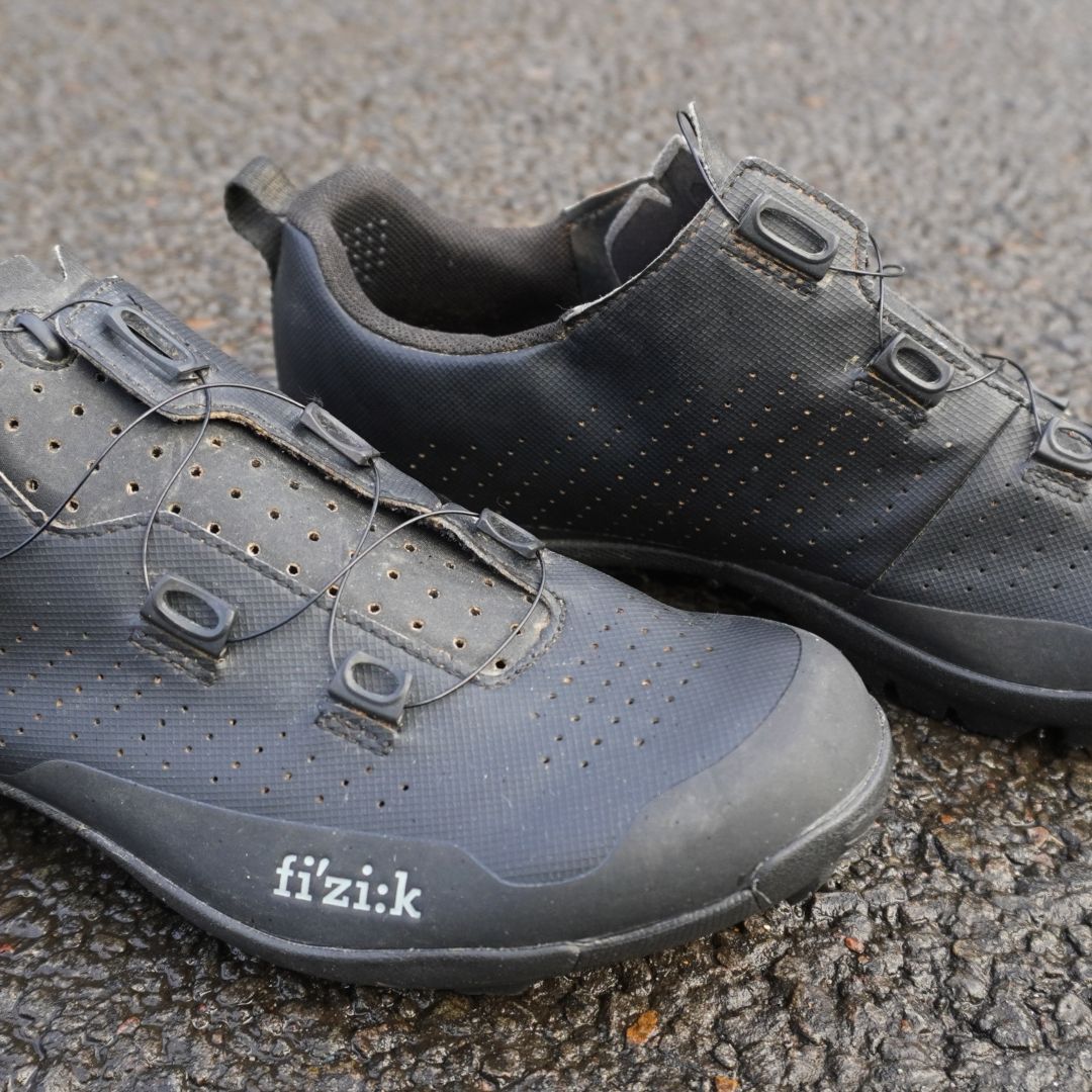 Fizik Terra Atlas gravel bike shoes review - a great option at the