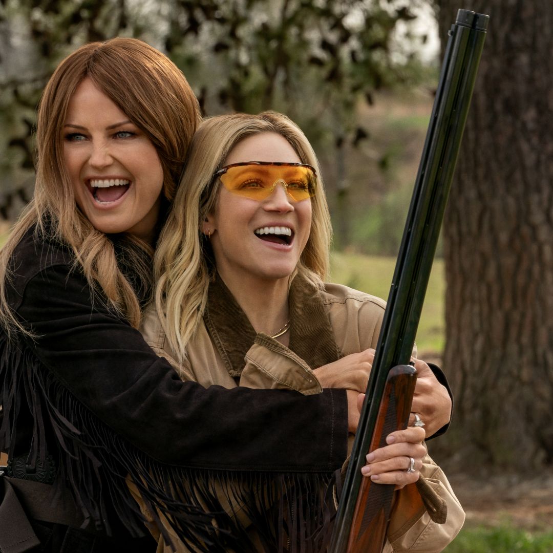 green dress in hunting wives Shop Outfits from 'The Hunting Wives' On Netflix Seek to Shop Style Seen on Screen