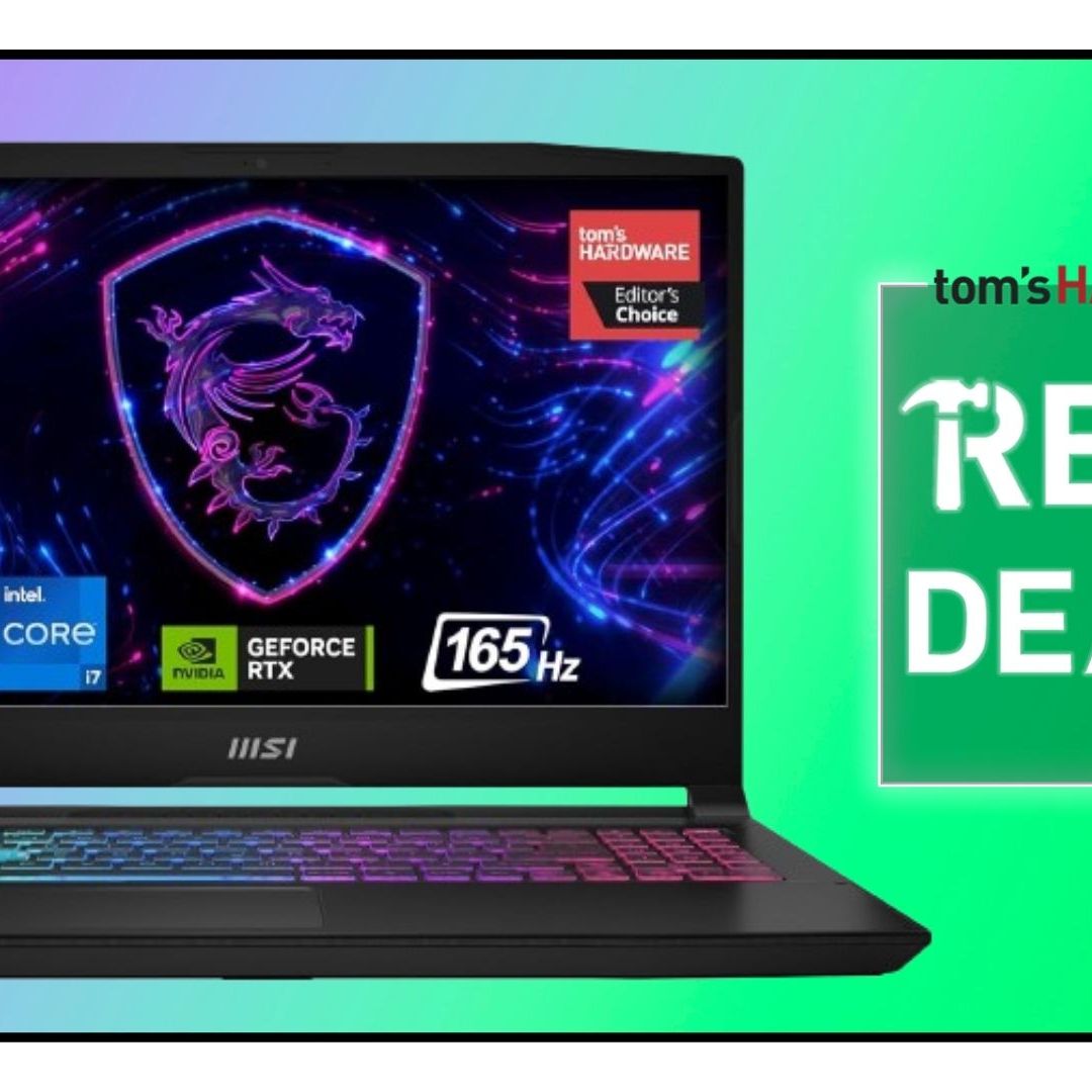 Get this RTX 4070-powered MSI Katana with 165Hz QHD screen for