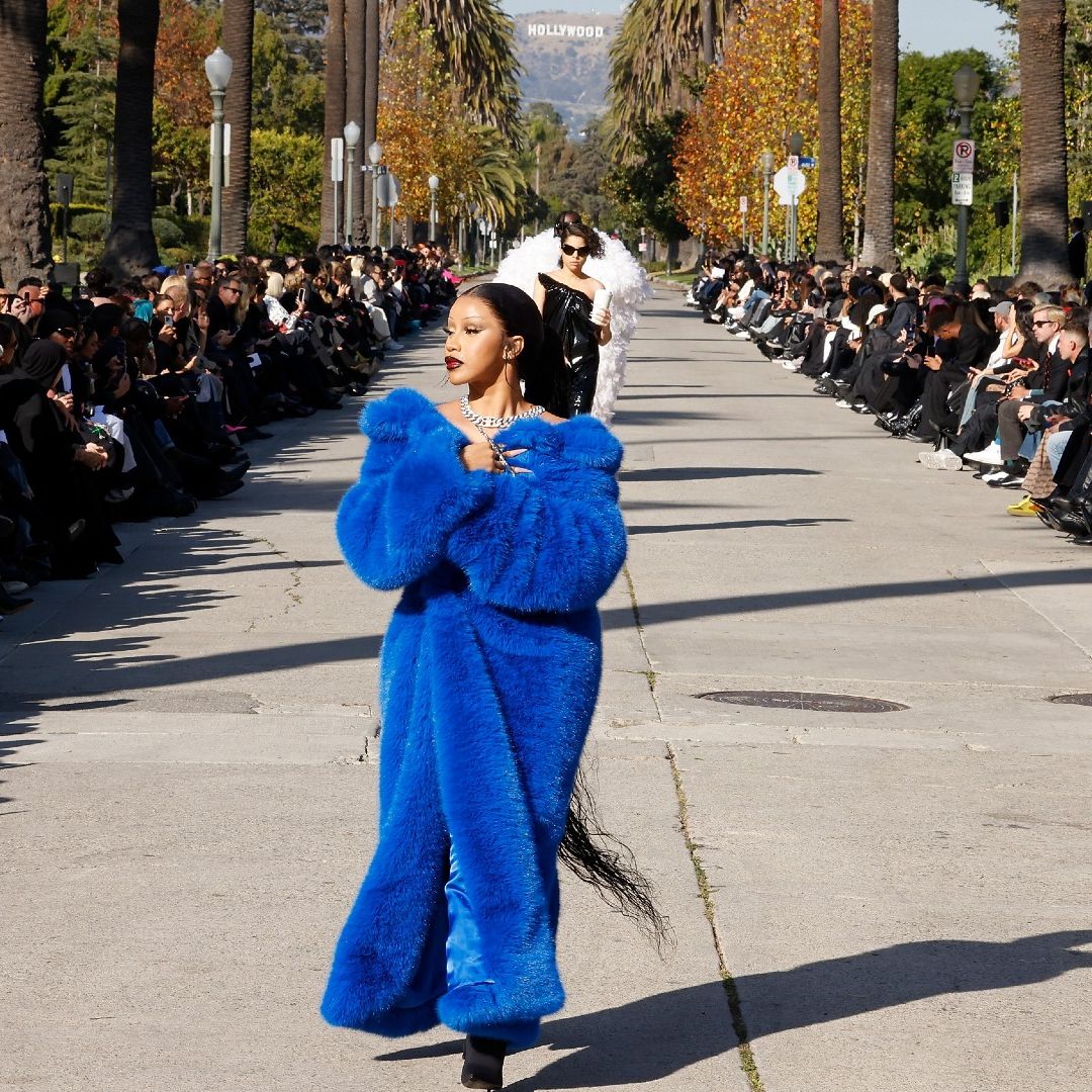 Celebrities Flock to Balenciaga Show, Which Turned an L.A.