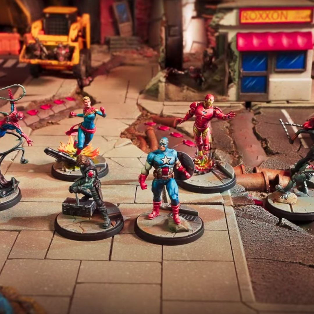 Marvel Crisis Protocol Core Set – Iron Man Figure ONLY, No Cards Or Tokens