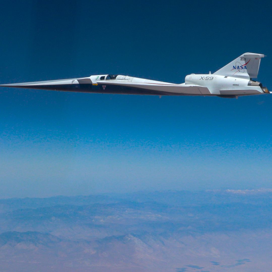 NASA's experimental X-59 jet breaks sound barrier twice, reaching