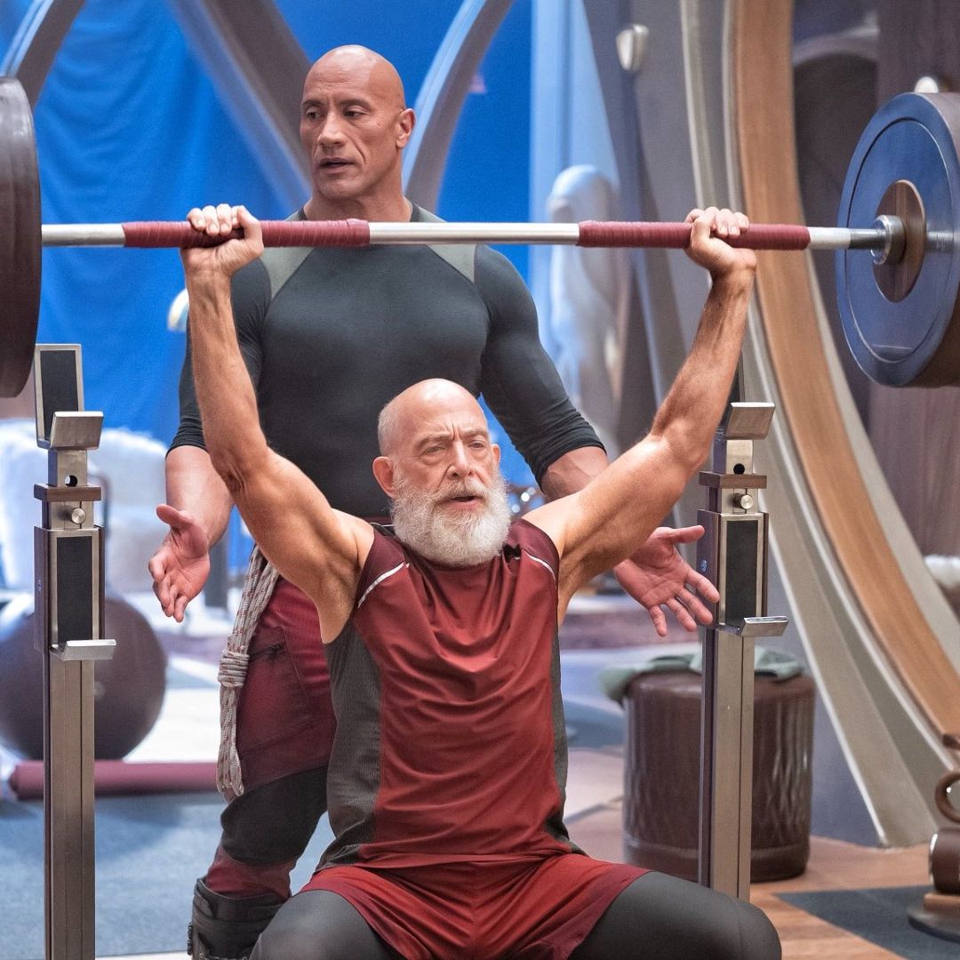 JK Simmons is ludicrously ripped to play Santa in Dwayne Johnson's Red One  | GamesRadar+