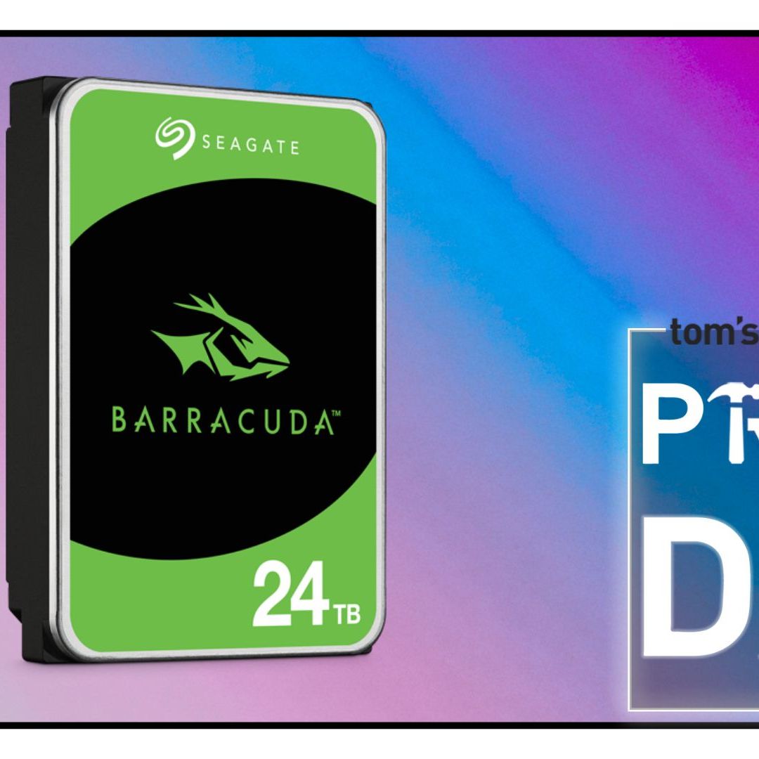 Spacious 24TB hard drive is a mere 1 cent per GB — Seagate's