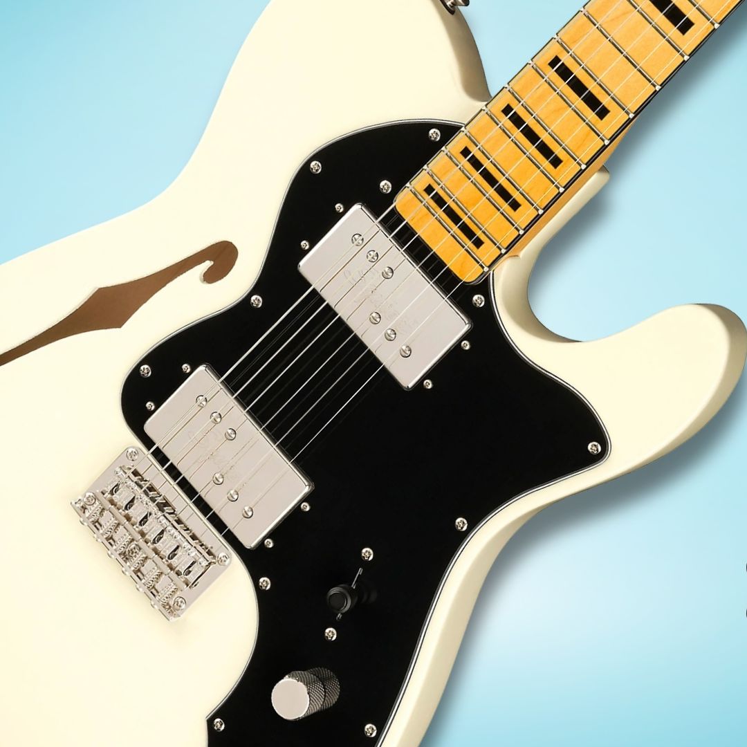 ギター Squier by Fender TELECASTER THINLINE Squier Affinity Series Telecaster Thinline Electric Guitar | Music