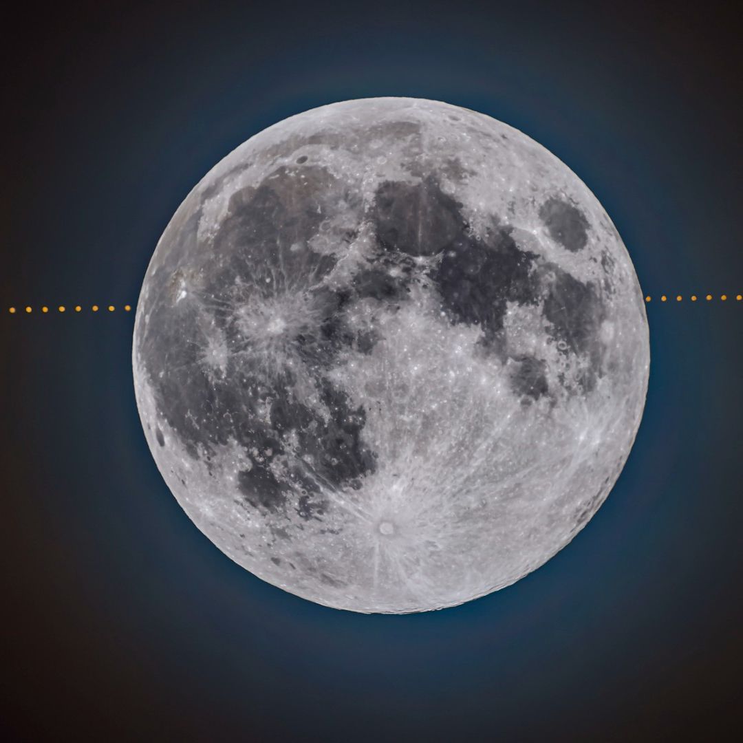 The Full Wolf Moon 'eats' Mars on Jan. 13. Here's how to see it