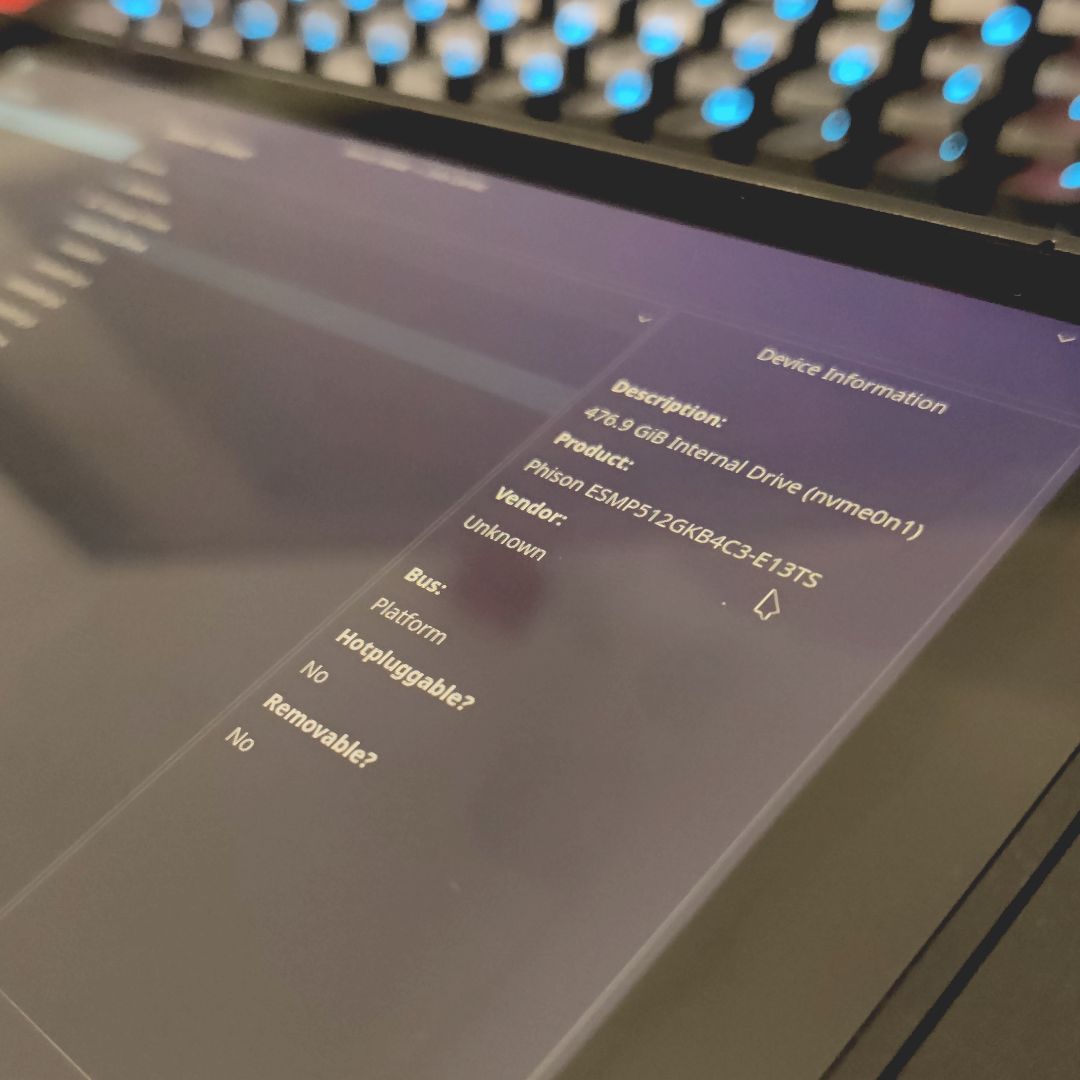 Valve has quietly downgraded the Steam Deck SSD on some