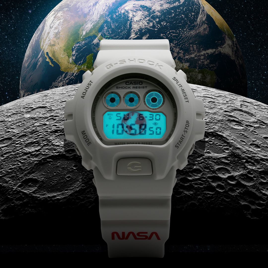 新品未使用 カシオ Casio G-Shock x NASA DW6900 Casio G-Shock x NASA DW6900NASA237 50mm in Resin - US