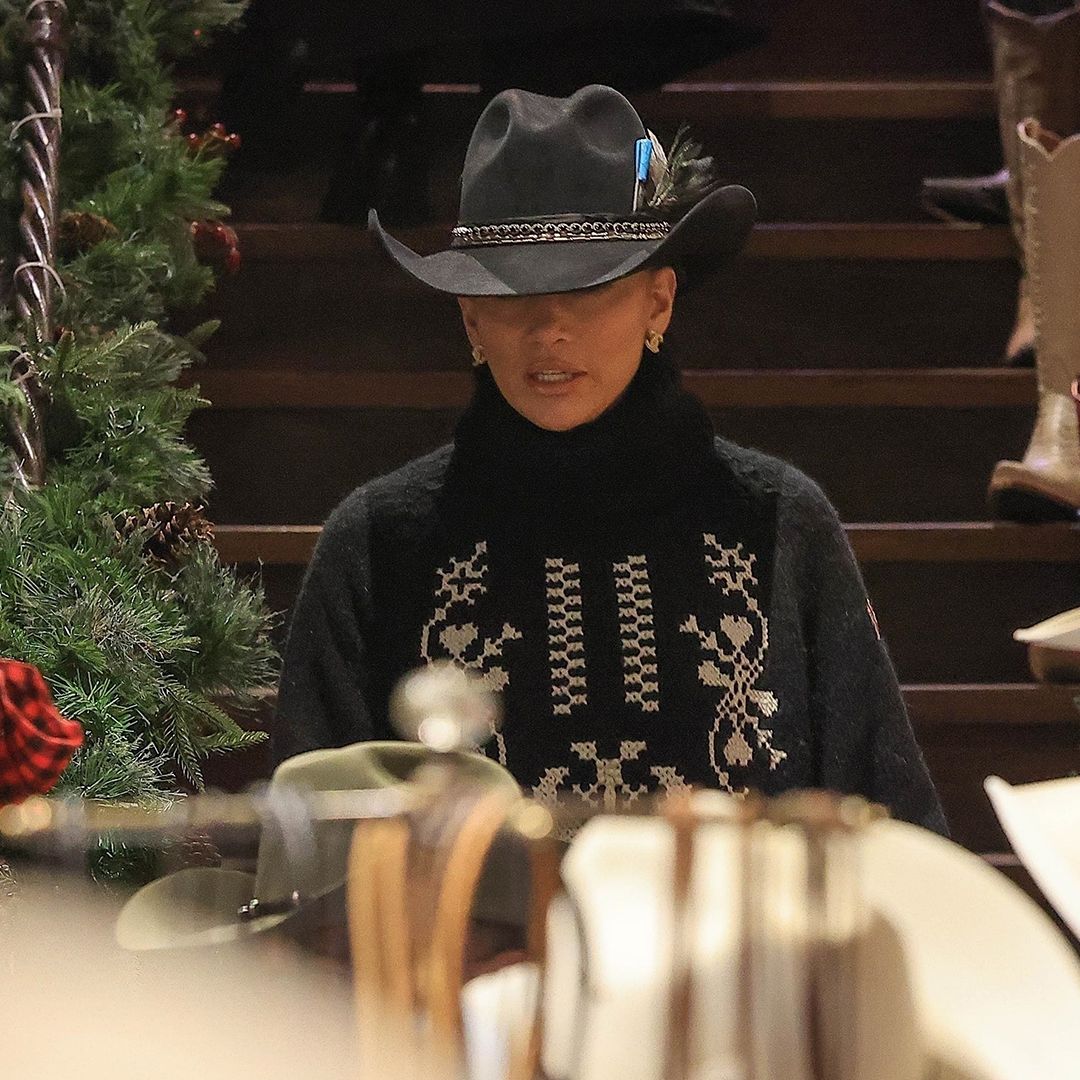 Jennifer Lopez Goes Western-Chic in a Custom Cowboy Hat and  display picture 1