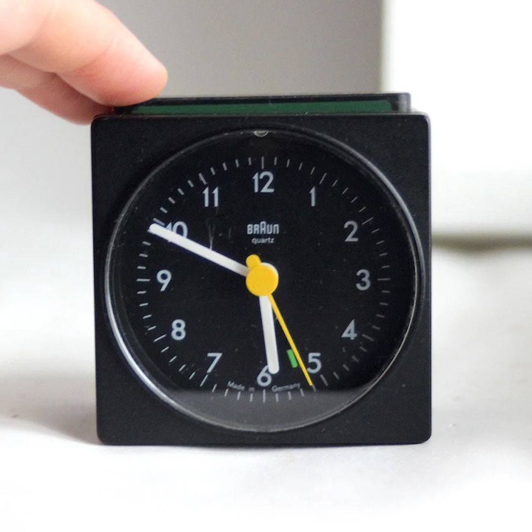 BRAUN / AB1 アラームクロック 80s 1980's Braun AB1 Travel Alarm Clock Designed by Dietrich Lubs - Etsy
