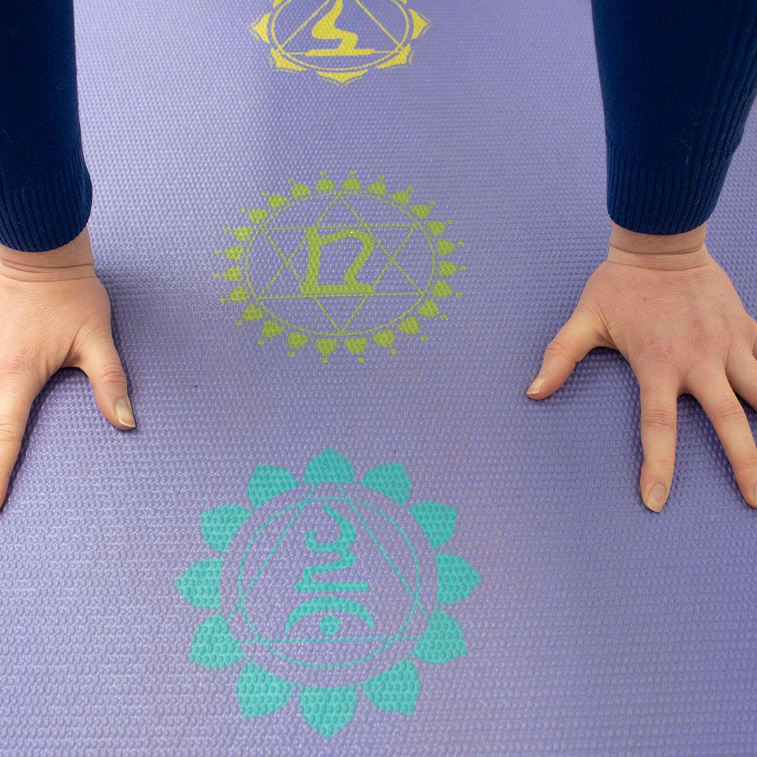 2 Paires De Chaussettes De Yoga Gaiam - Super Grip - Taille Unique - Violette