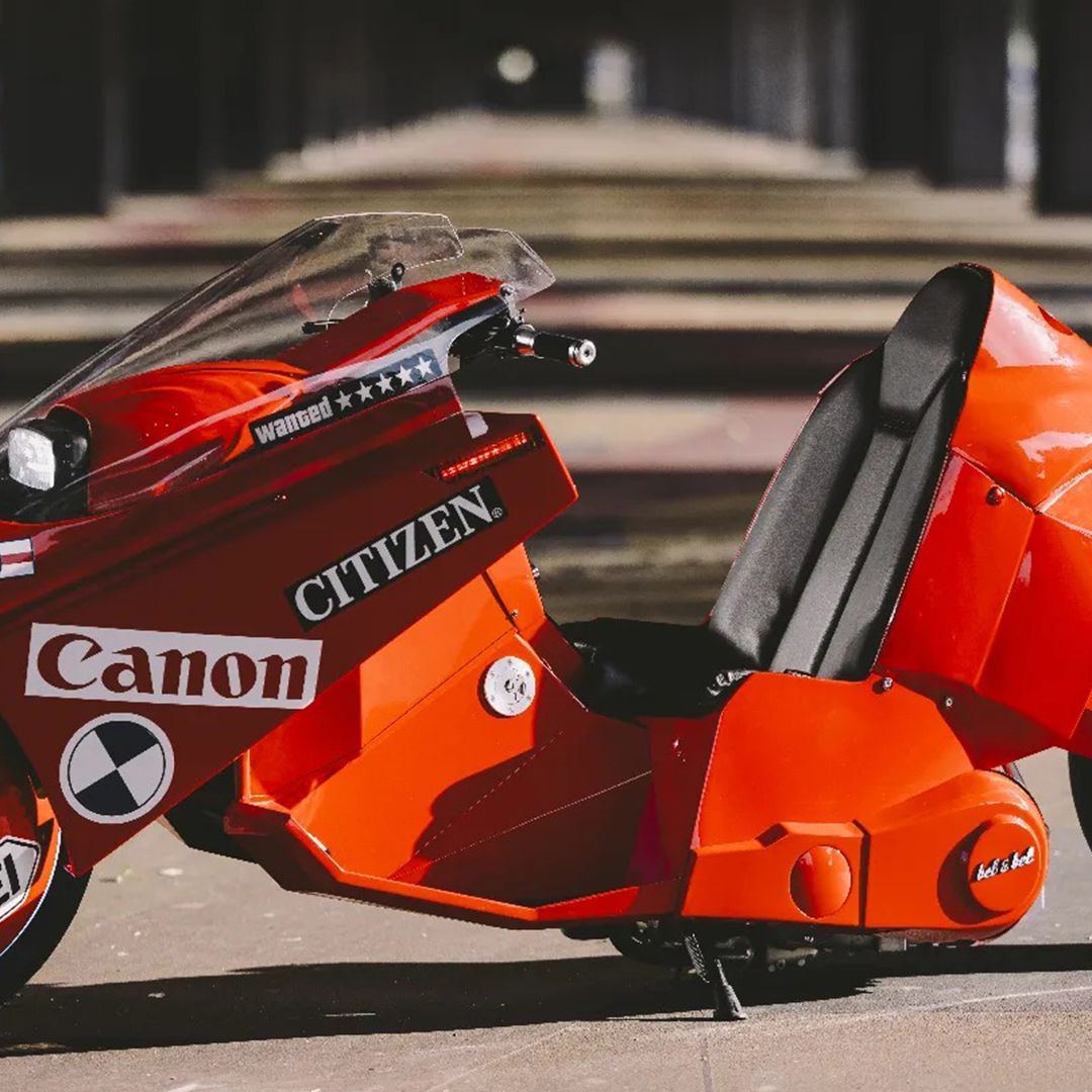 Someone made Shotaro Kaneda's awesome Akira bike and you'll be