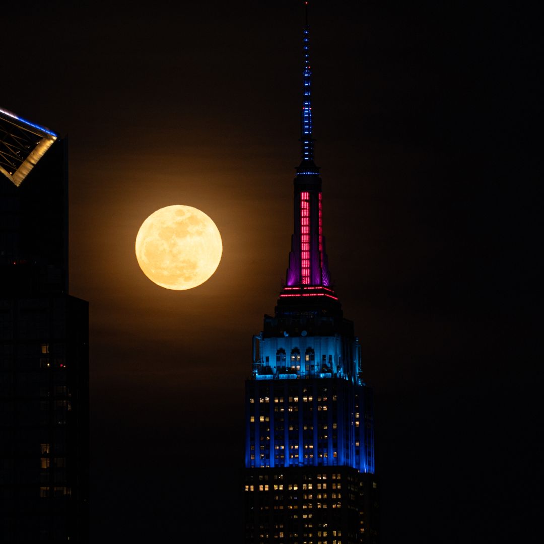 April full moon 2026 dazzles as 'Pink Moon' lights up skies