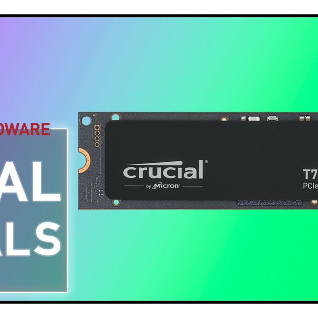 The superfast 13,600 MB/s 1TB Crucial T705 PCIe 5.0 SSD is on sale