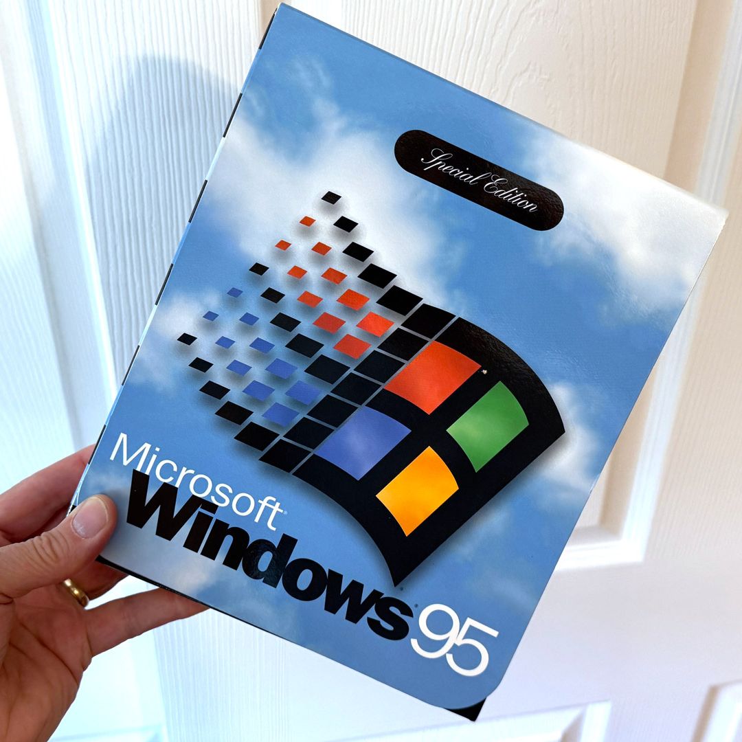 I was at the Windows 95 launch 30 years ago – I still can't