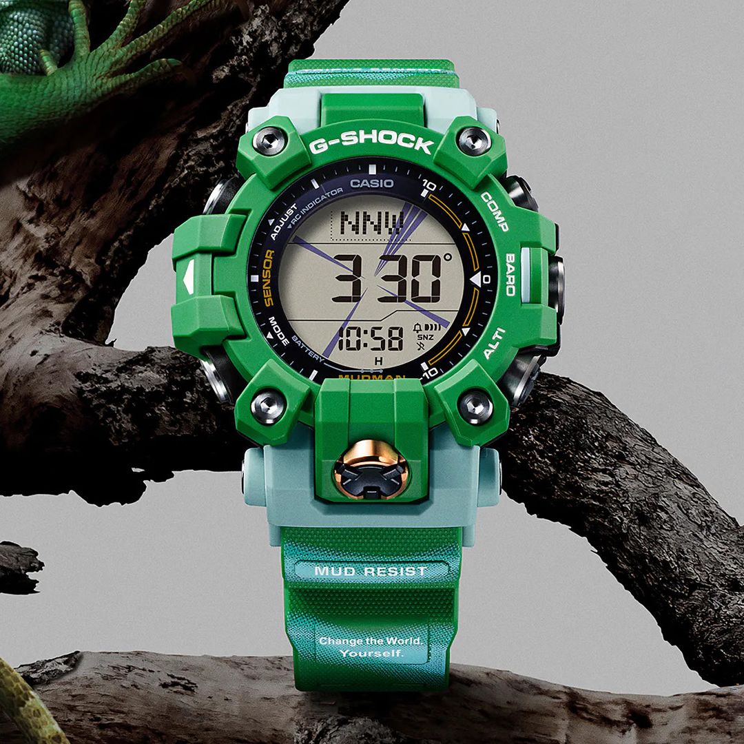 New G-Shock Mudman takes inspiration from a rare iguana and may be