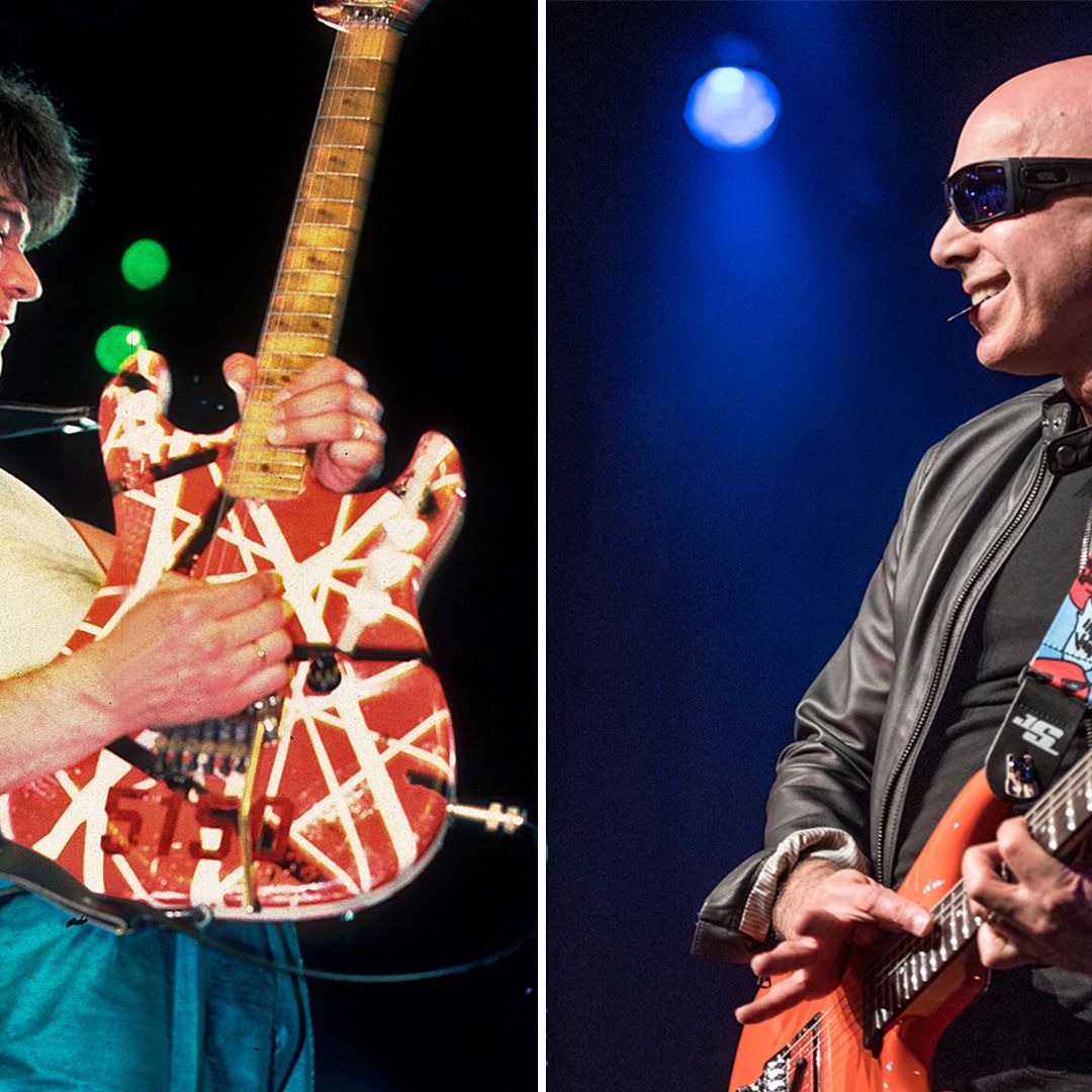 It felt so odd to my fingers.” Joe Satriani on the Eddie Van Halen