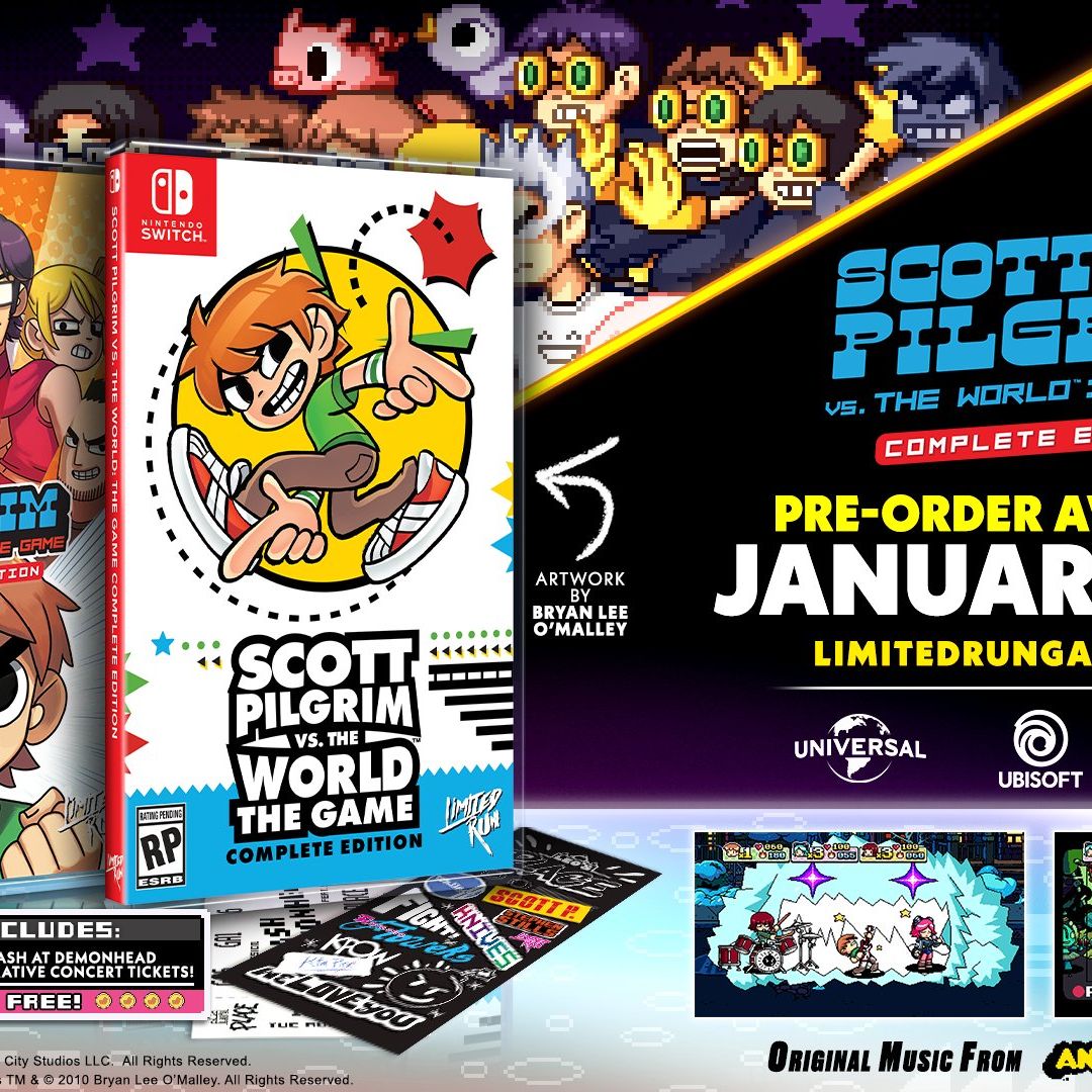 SW Scott Pilgrim vs The World  北米限定版 新品 Amazon.co.jp: Scott Pilgrim Vs. The World: The Game (Original