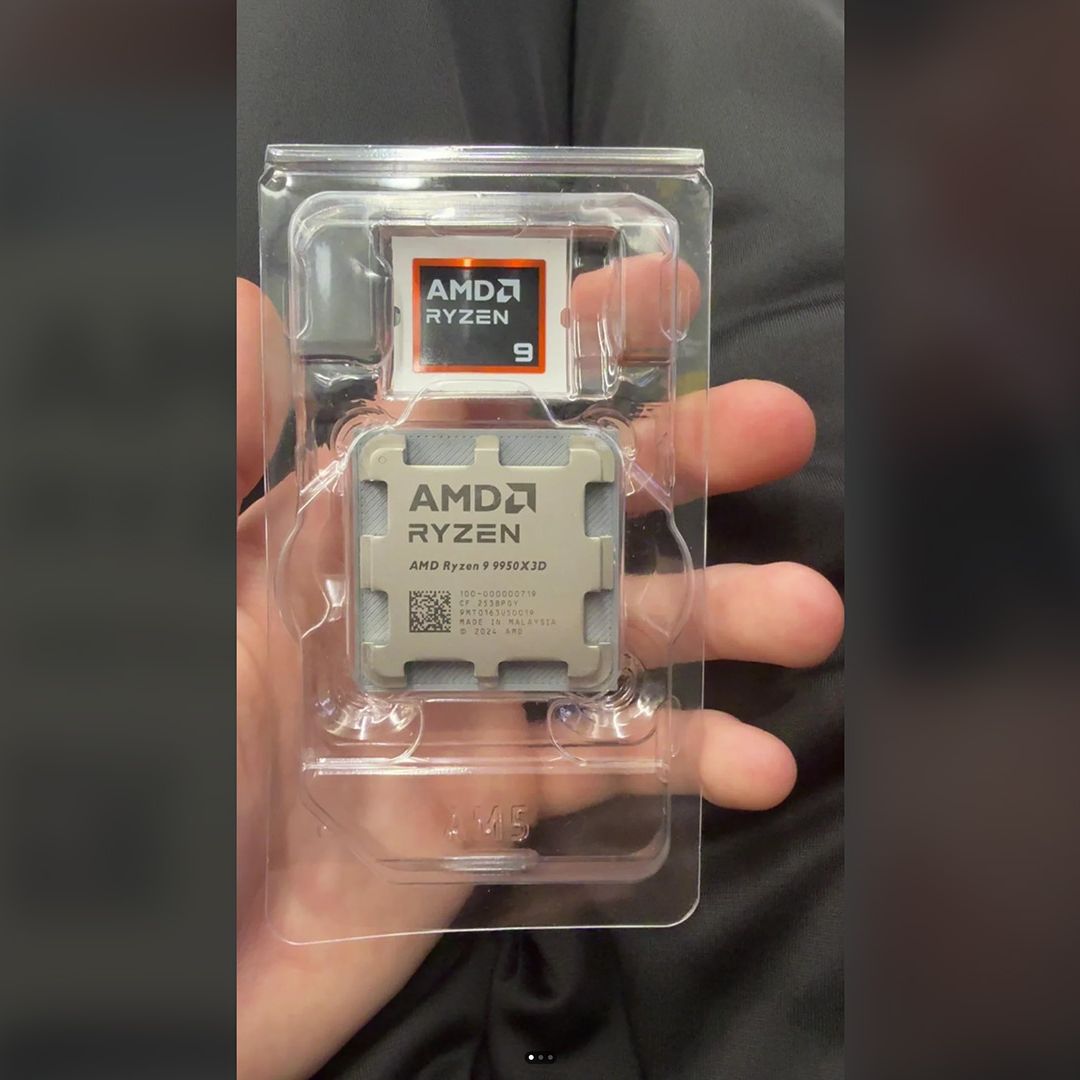 Amazon returns buyer gets scammed out of a Ryzen 9 9950X3D — 'CPU