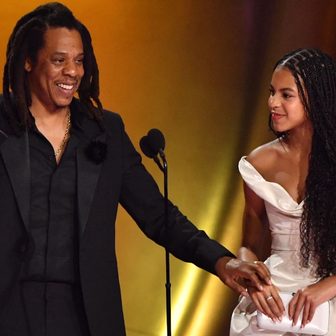 blue ivy's grammy dress Navy Mother of Bride Dress 3/4 Sleeve Gown Stella Couture 24308 main image 0