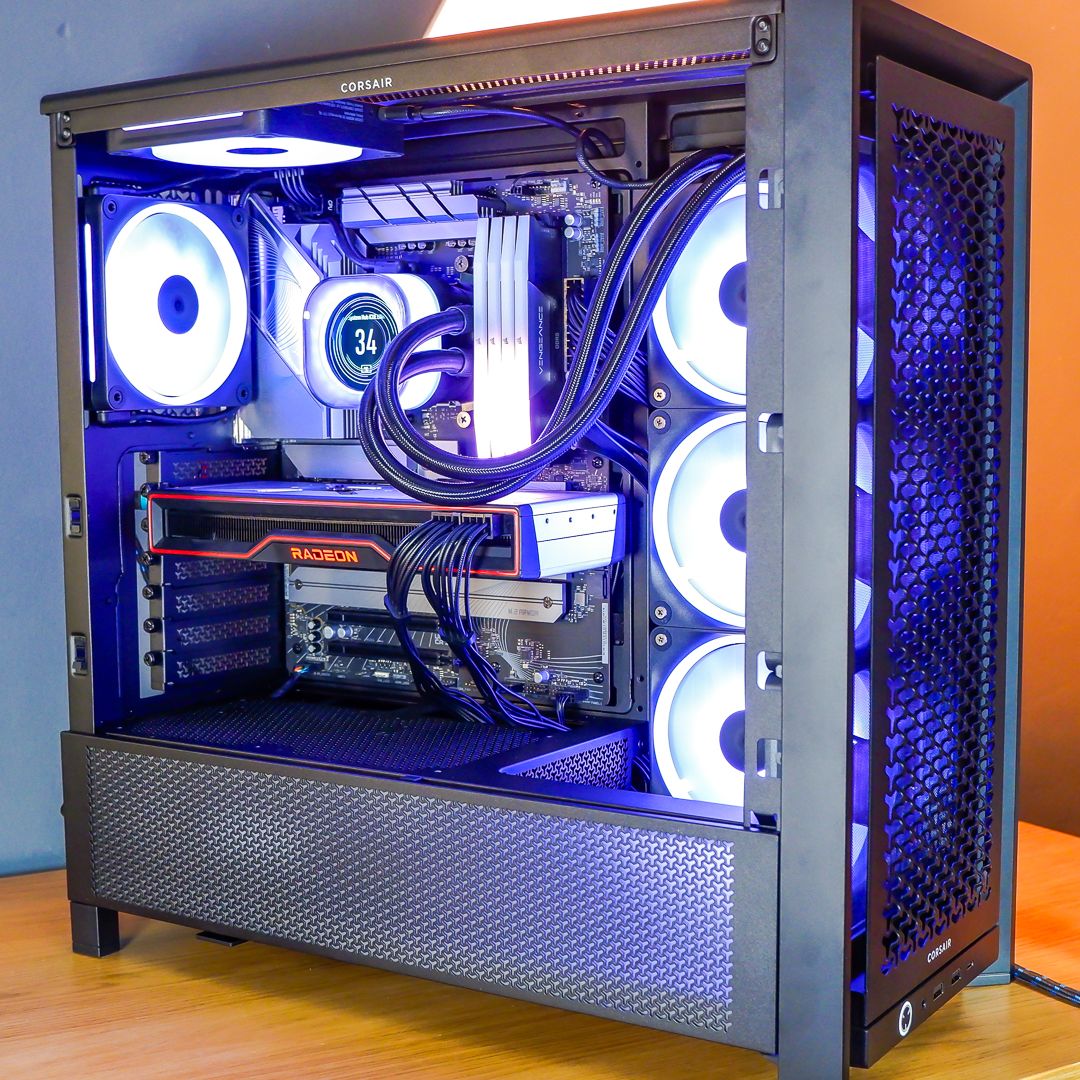 I built a brand new gaming PC from the ground up with Corsair's