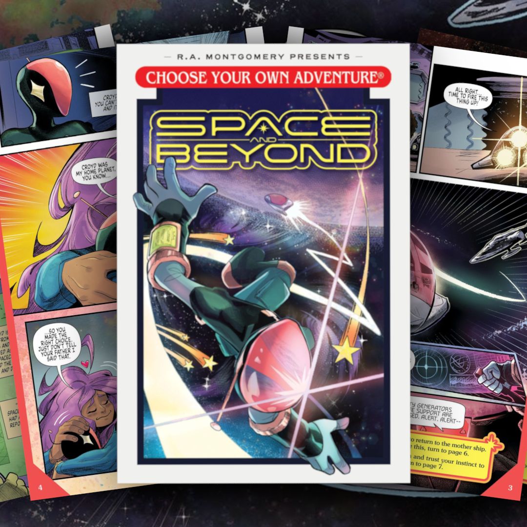 Remember 'Choose Your Own Adventure' books? Now there's a gorgeous