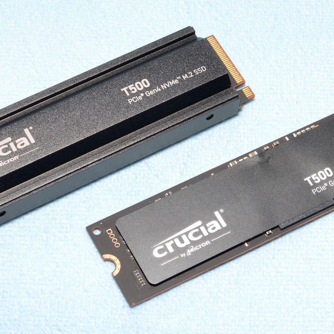 内蔵型SSD Crucial T500 2TB PCIe Gen4 SSD Crucial T500 2TB PS5 Compatible SSD, M.2 NVMe Gaming Drive
