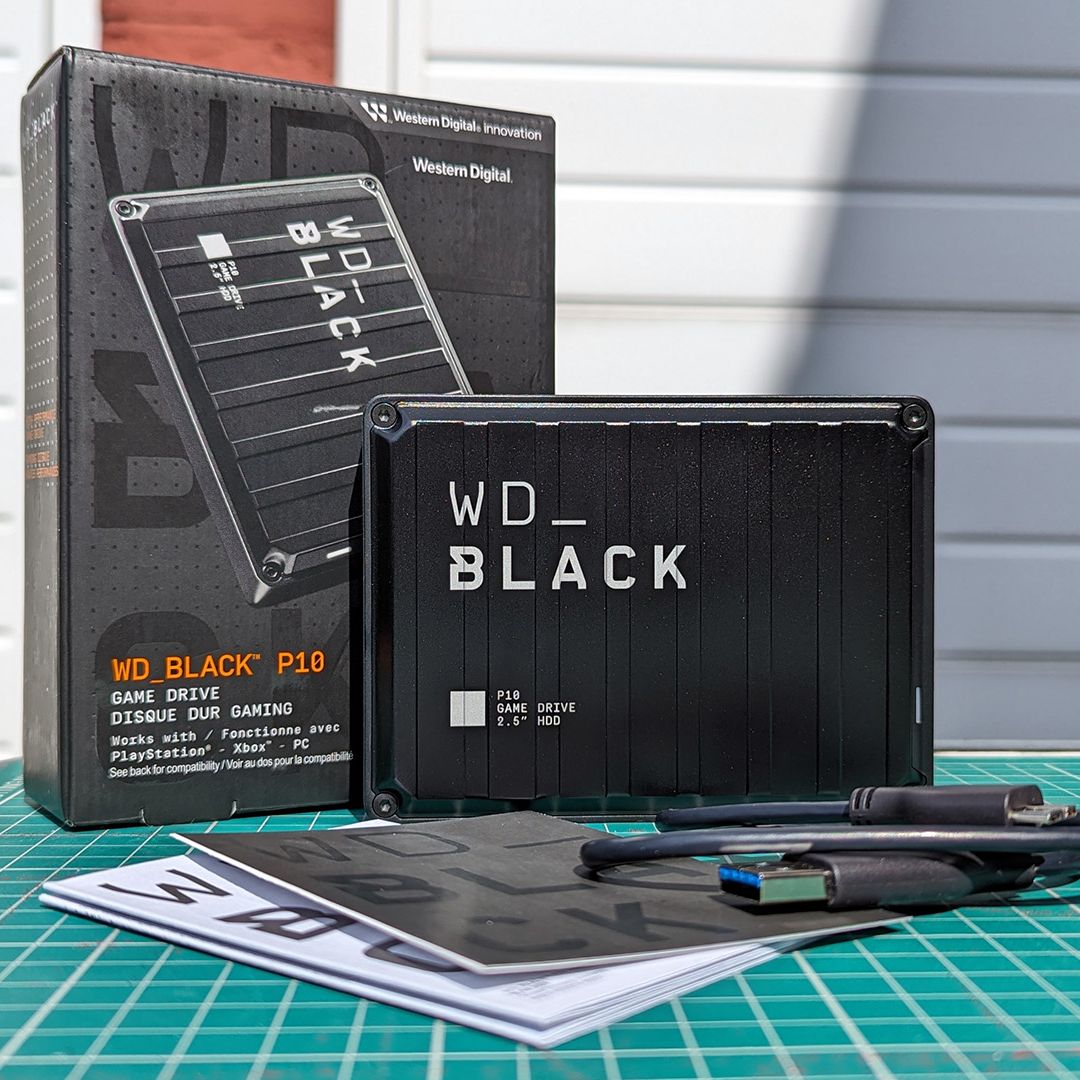 4TB WD_BLACK P10 Game Drive for Xbox | Western Digital