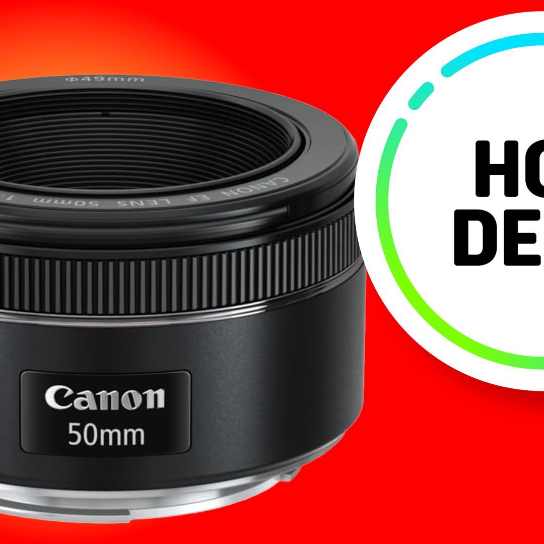 This Canon 50mm f/1.8 prime is now under £100 – and it's a must