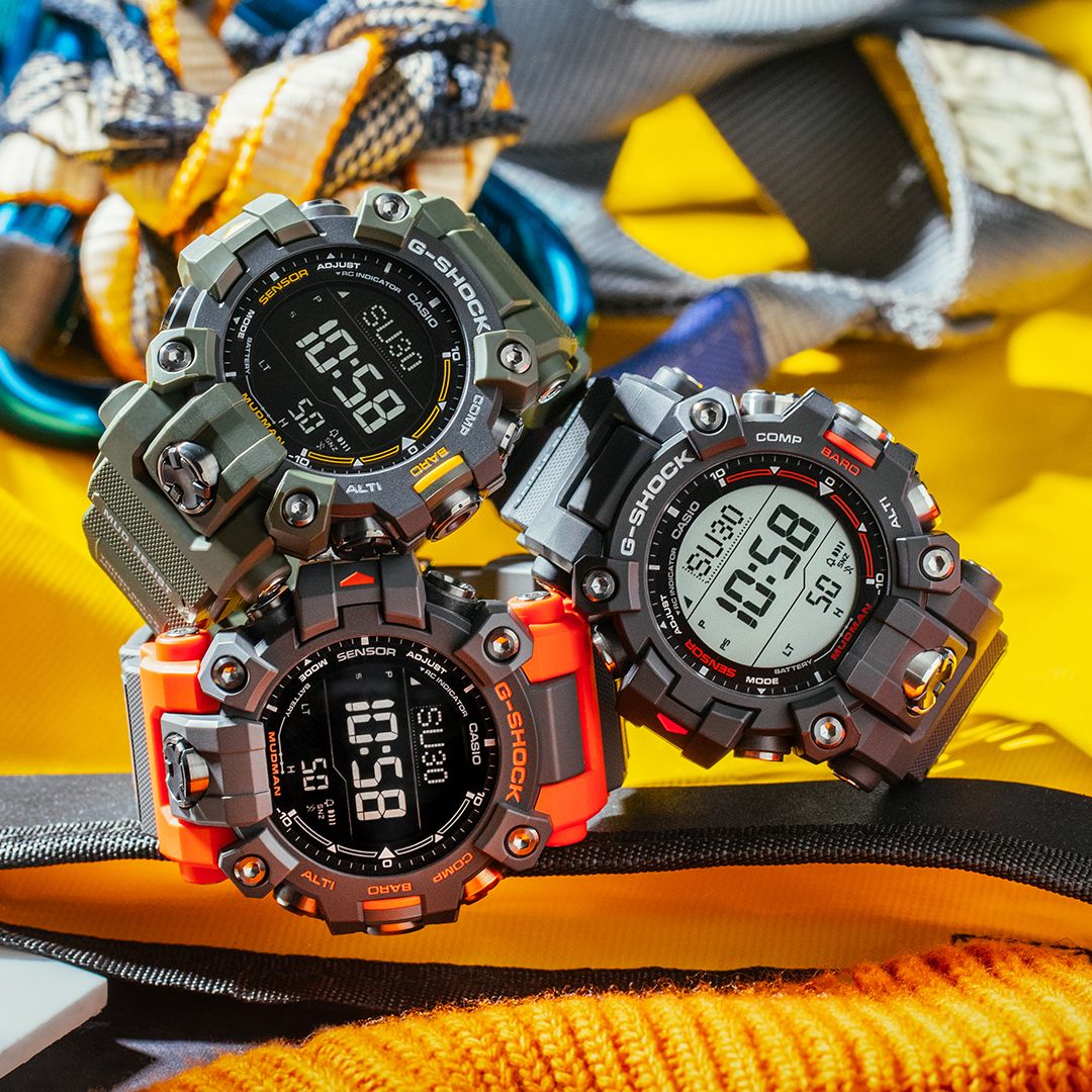 時計 CASIO G-SHOCK MUDMAN GW-9300 TACTICAL G-Shock Solar Mudman — TEXXTIME