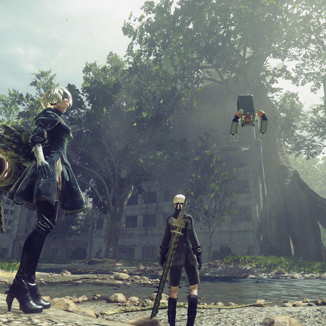 NieR:Automata The End of YorHa Edition ci mostra il suo mondo di gioco