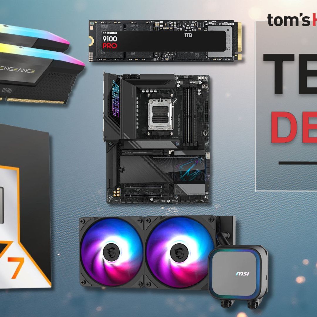 2TB Samsung 9100 Pro SSD and 32GB of Corsair Vengeance RAM is just