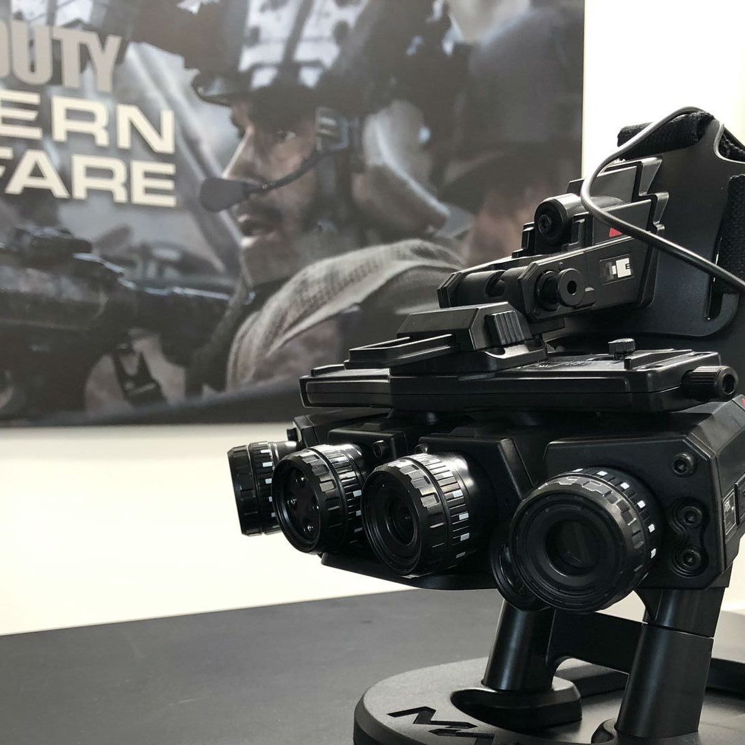 The Modern Warfare Dark Edition night vision goggles are a
